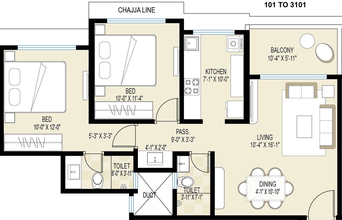  majestic towers phase i Floor Plan Floor Plan