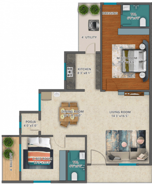  vivanta Floor Plan Floor Plan