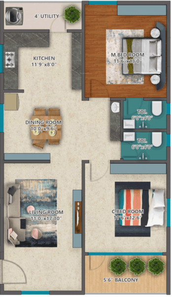  vivanta Floor Plan Floor Plan