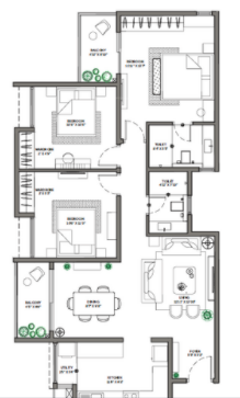 Floor Plan 63 degree east tower a Floor Plan Floor Plan