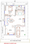  vaarahi-praveens-hynora Floor Plan Ground Floor Plan