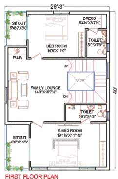  vaarahi praveens hynora Floor Plan First Floor Plan