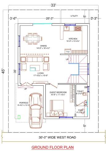  vaarahi praveens hynora Floor Plan Ground Floor Plan