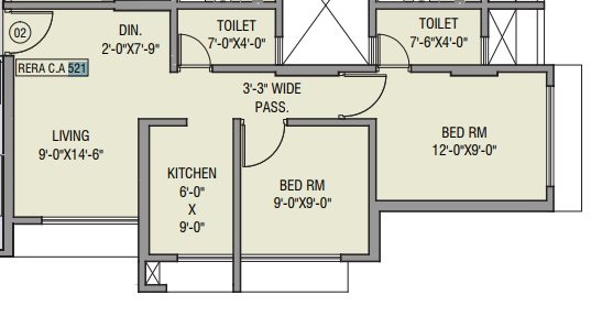  emerald Floor Plan Floor Plan