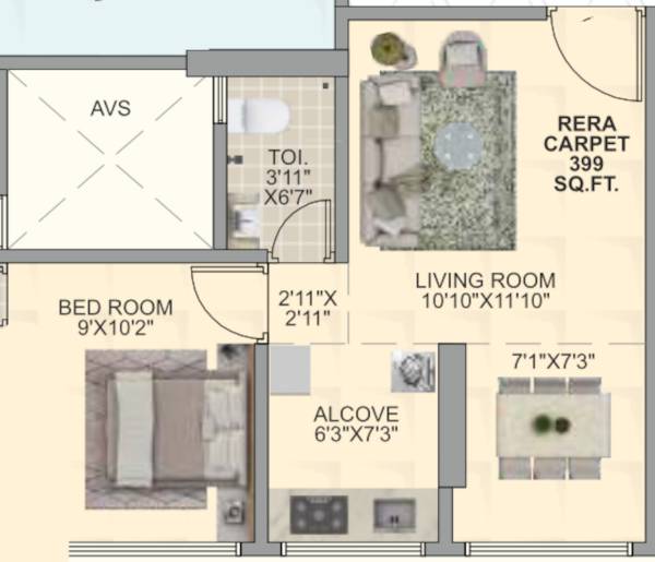  om-dhanlaxmi-heights Floor Plan Floor Plan
