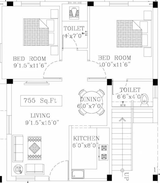  sri-venkateswara-flats Floor Plan Floor Plan