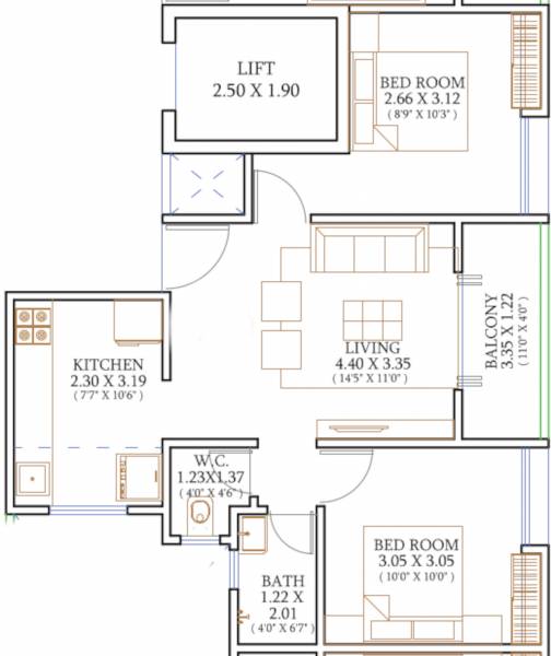 Floor Plan milestone-wing-a Floor Plan Floor Plan