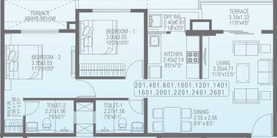  puneville-phase-iii-cluster-a Floor Plan Floor Plan