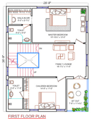  praveens nature phase ii Floor Plan First Floor Plan
