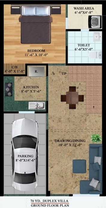 greno green residency Floor Plan Ground Floor Plan
