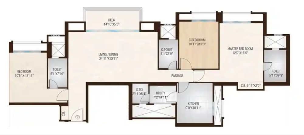 Floor Plan one hiranandani park Floor Plan Floor Plan