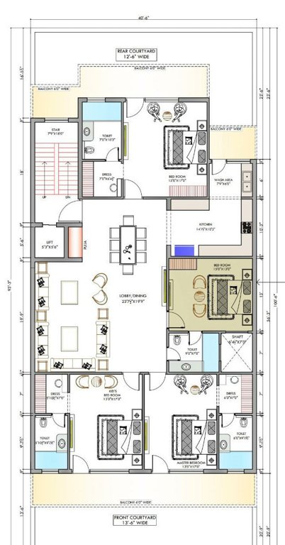  creation 460sq yd Floor Plan Floor Plan