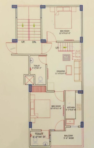  vista Floor Plan Lower Level Duplex Plan