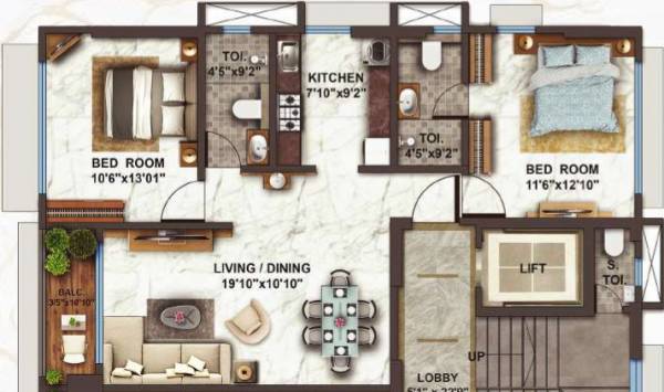  champaran Floor Plan Floor Plan