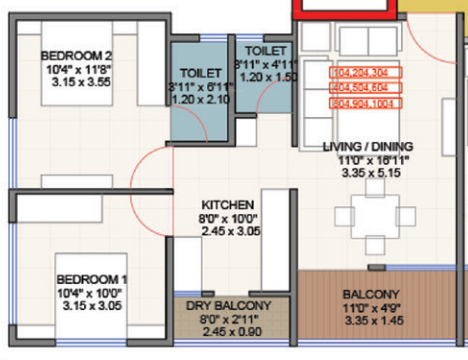  gulab-shilp Floor Plan Floor Plan