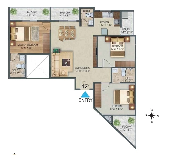 Floor Plan the landmark Floor Plan Floor Plan