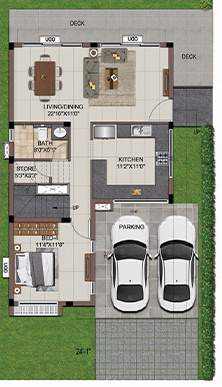 casa grand luxeria Floor Plan Ground Floor Plan