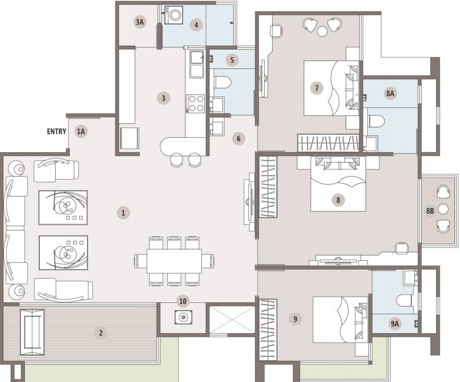  skywalk luxuria Floor Plan Floor Plan