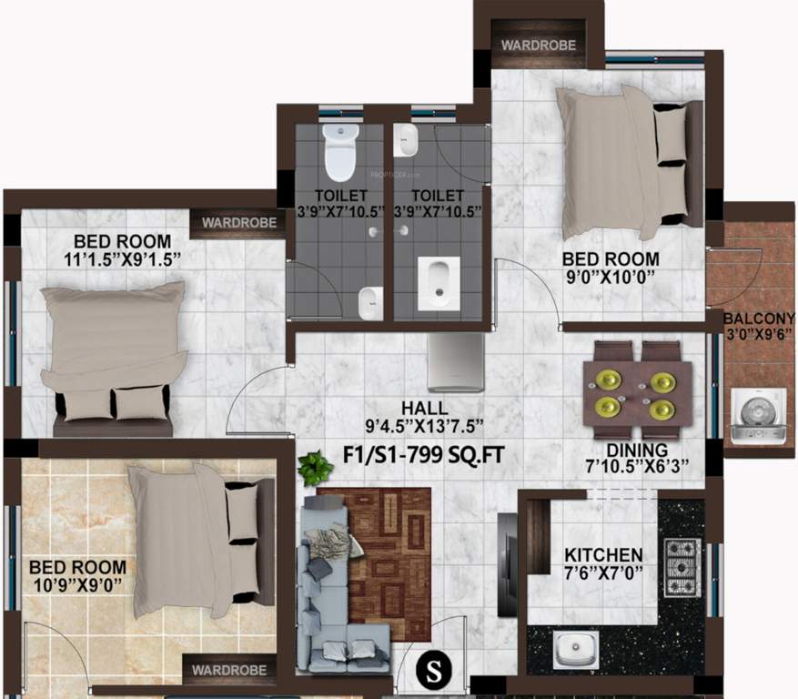  dior Floor Plan Floor Plan