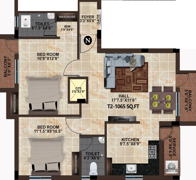  dior Floor Plan Floor Plan