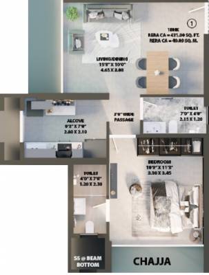  samarth-aura-phase-1 Floor Plan Floor Plan