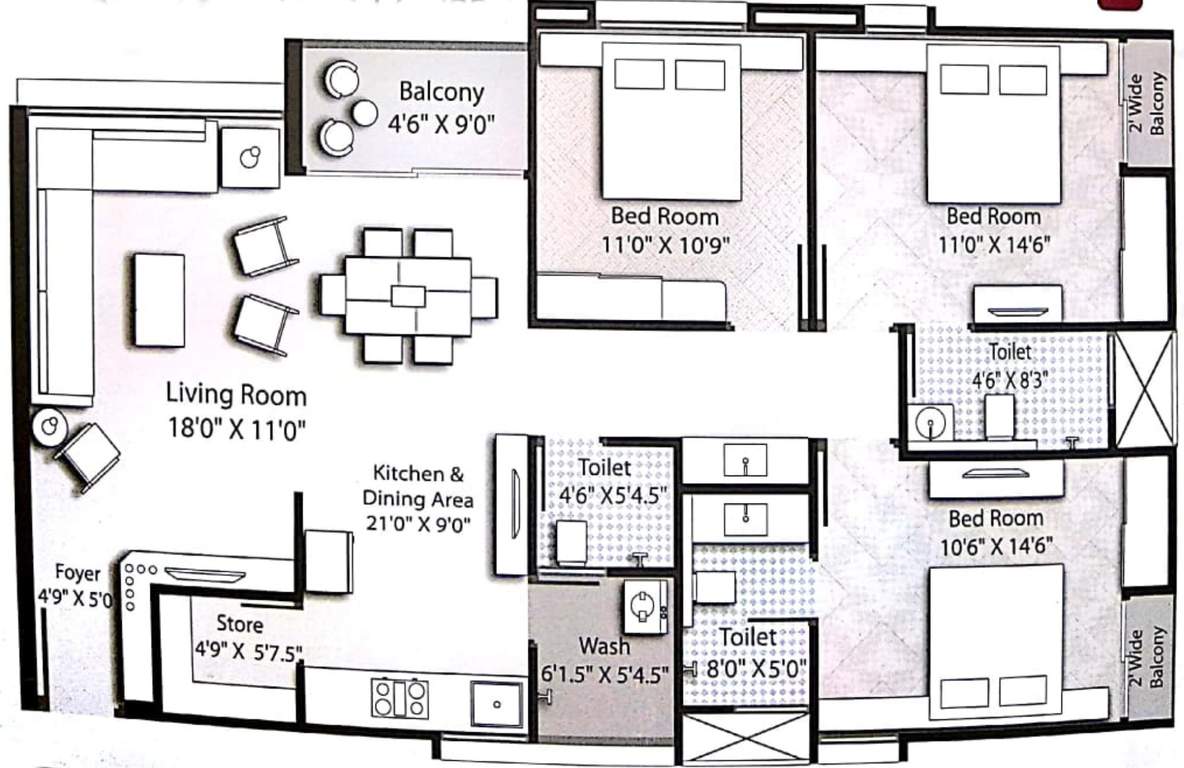  heights Floor Plan Floor Plan