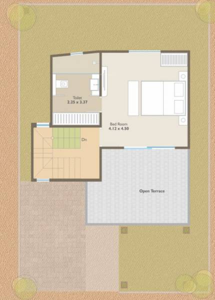  sharnam-bungalows Floor Plan Second Floor Plan