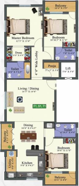  shah-avenue Floor Plan Floor Plan