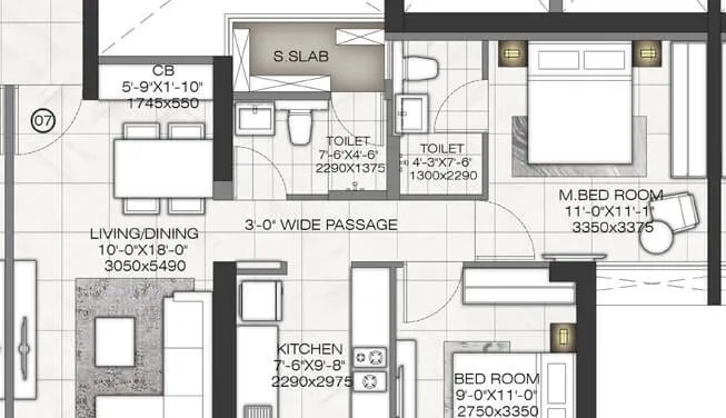 Floor Plan urbania azziano wing l Floor Plan Floor Plan