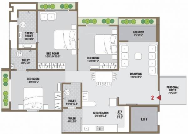 Floor Plan samanvay-scintilla Floor Plan Floor Plan