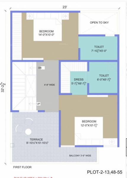  meadows-villa Floor Plan First Floor Plan