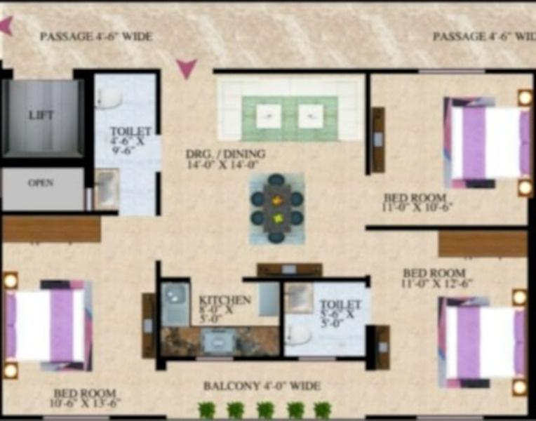 Floor Plan elite view apartments Floor Plan Floor Plan