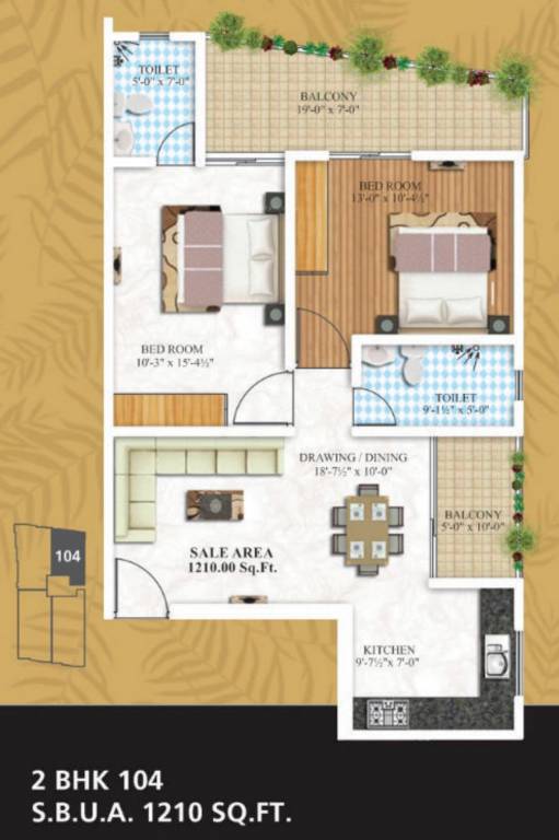 Floor Plan the palm Floor Plan Floor Plan