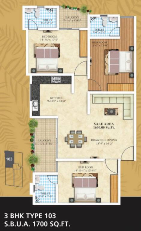  the palm Floor Plan Floor Plan