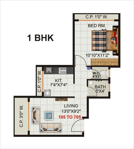  ekveera-heights Floor Plan Floor Plan