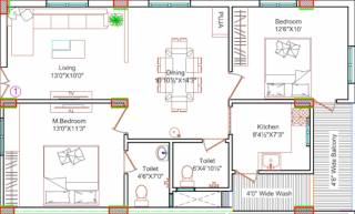  sai-kiran-residency Floor Plan Floor Plan