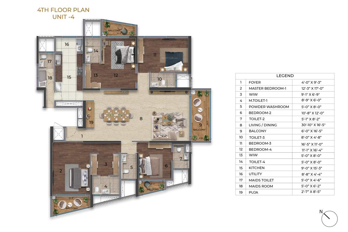  purva orient grand Floor Plan Floor Plan