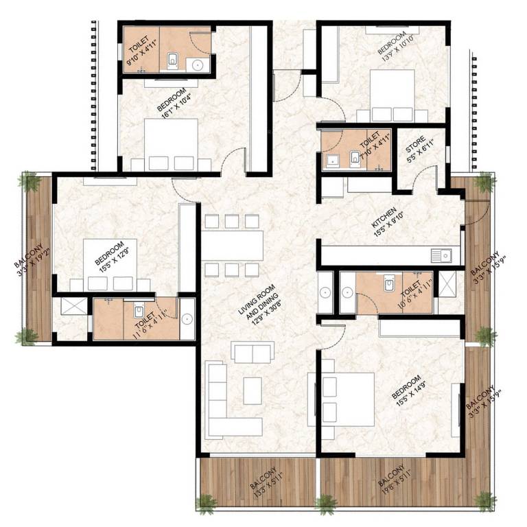 Floor Plan nirvaan residency Floor Plan Floor Plan