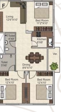 Floor Plan meena aurum phase 2 Floor Plan Floor Plan