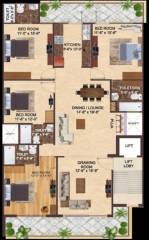  4s-aradhya-homes Floor Plan Floor Plan