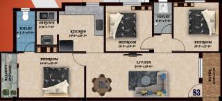  sai-varalakshmi-flats Floor Plan Floor Plan