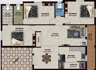  sai-varalakshmi-flats Floor Plan Floor Plan