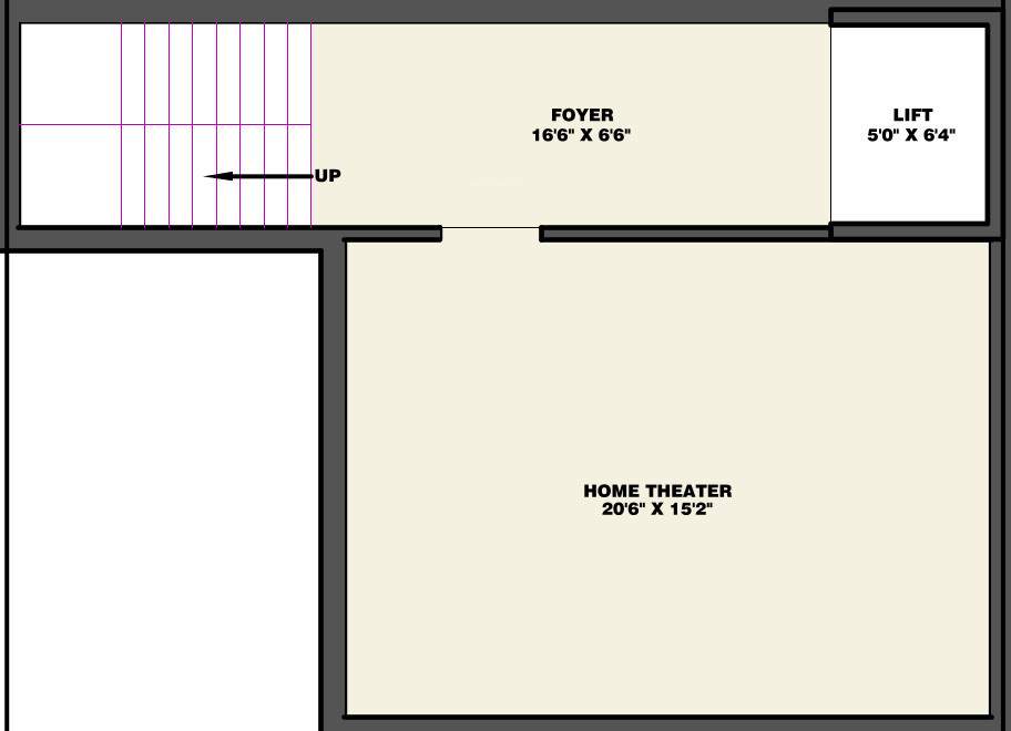  kings villa 2 Floor Plan Basement Floor Plan