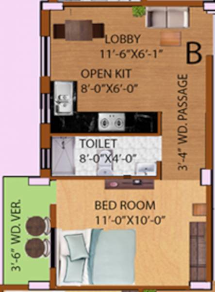  swagatam-apartment Floor Plan Floor Plan