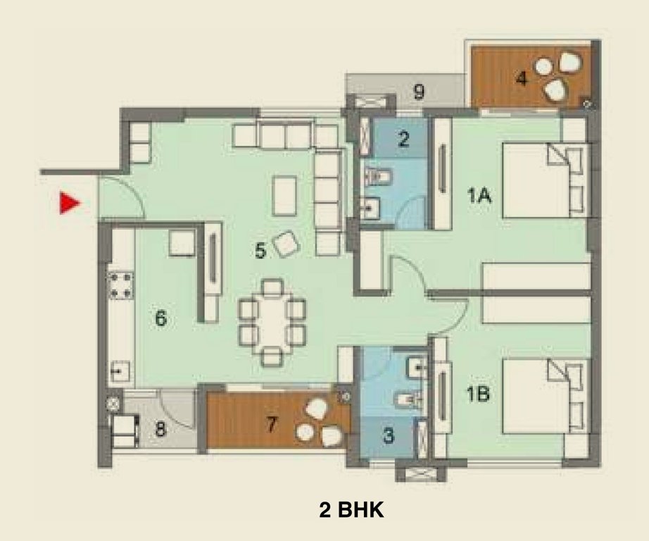 urvisha the condoville Floor Plan Floor Plan