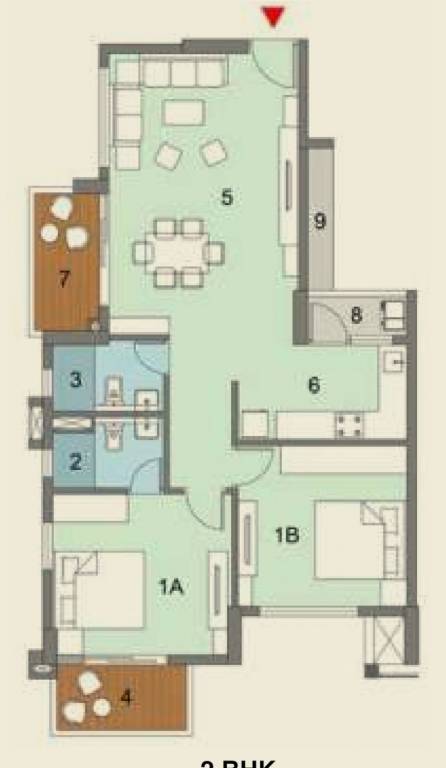 urvisha the condoville Floor Plan Floor Plan