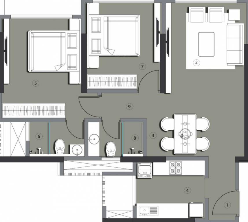 Floor Plan jade gardens tower a Floor Plan Floor Plan