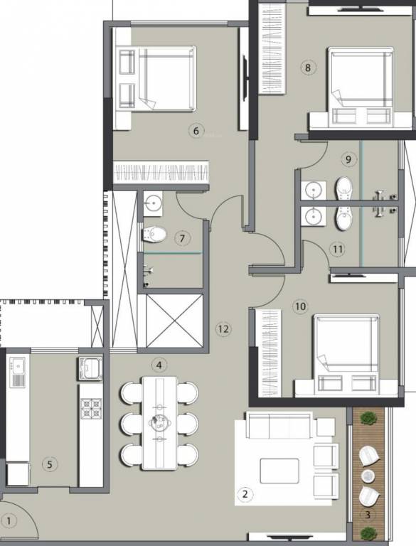 Floor Plan jade gardens tower a Floor Plan Floor Plan