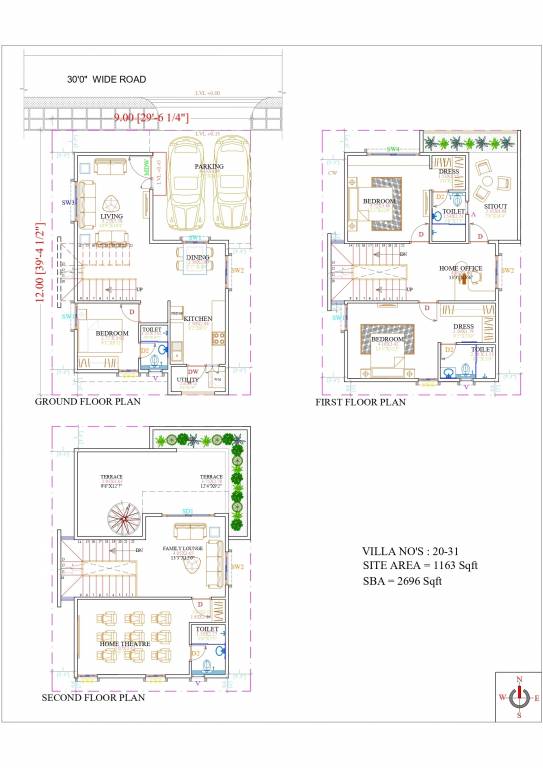 Floor Plan verde en resplandor Floor Plan Floor Plan