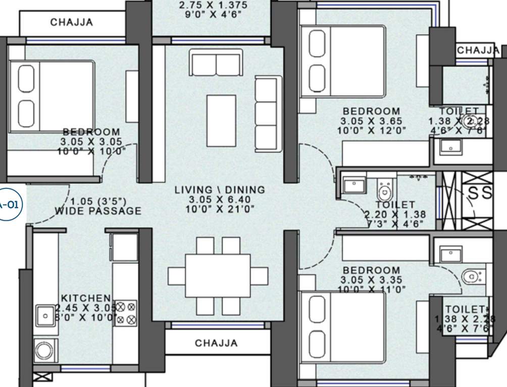  o2 tower g Floor Plan Floor Plan